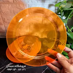 بشقاب الماس متوسط نارنجی بلک لایت