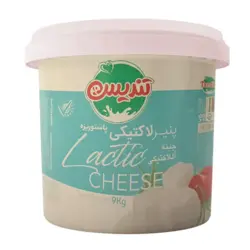 مشخصات، قیمت، خرید و پخش عمده پنیر لاکتیکی تندیس 9 کیلوگرم