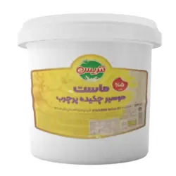 قیمت، خرید و پخش عمده ماست موسیر چکیده پرچرب تندیس 8 کیلوگرم