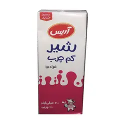 مشخصات، قیمت و خرید شير کم چرب آريس 200 میلی لیتر