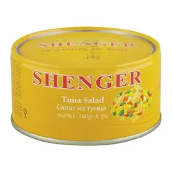 مشخصات، قیمت و خرید %کنسرو سالاد ماهی شنگر% %در سایت مویرگی%
