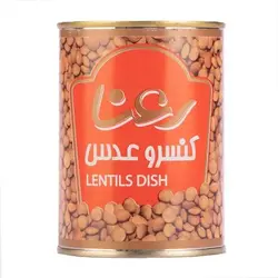 مشخصات، قیمت و خرید کنسرو عدسی رعنا 400 گرم