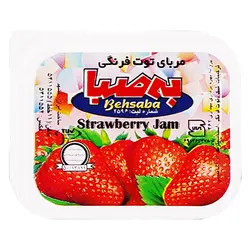 مشخصات، قیمت و خرید مربا توت فرنگی تک نفره به صبا 25 گرم