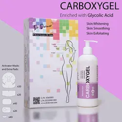 پک ژل کربوکسی تراپی گلیکولیک اسید دکتر درمر 425 میل