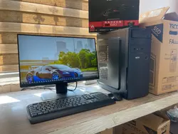 مانيتور فرم لس برند دل سوپر ال ای دی IPS در حد آک با خروجی HDMI و DVI و VGA فروشگاه مترو کالا