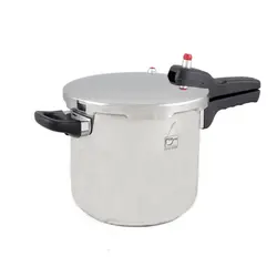 زودپز پارس استیل دوقلو 4/5 و 6 لیتری با درب پیرکس