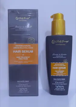 سرم مو(کراتین_پروتئین_روغن آرگان_کلاژن) حرفه ای کندی بیوتی
