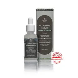سرم نیچر اسپل 5% کافئین - کانتور صورت و چشم 30ml