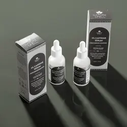 سرم نیچر اسپل 5% کافئین - کانتور صورت و چشم 30ml