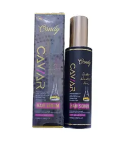سرم مو بعد از حمام کندی مدل خاویار100میل  candy caviar soft health hair