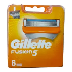 تیغ یدک ژیلت فیوژن ۵ / پک 6 عددی