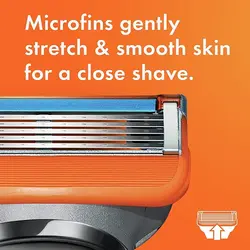 تیغ یدک ژیلت فیوژن ۵ / پک 6 عددی