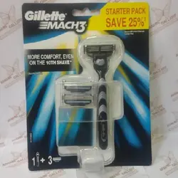 تیغ اصلاح ژیلت مچ تری gillette mach 3