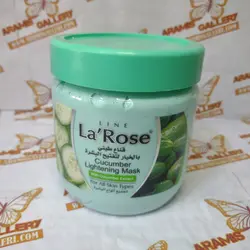 ماسک صورت خاک رس لا رز La'Rose عصاره خیار 500ml