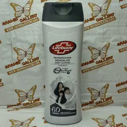 شامپو پاک کننده عمیق  لایفبوی حاوی پروتئین شیر و زغال فعال حجم 340 میل