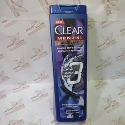 شامپو کلیر زغال فعال مردانه مدل  سه در یک حجم 400 میلی لیتر سفارش امارات