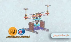 جلسه دوم مکانیک ربات A4  (سازه حرکت سیاره ای)