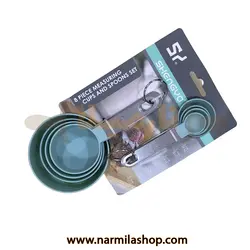 پیمانه دسته استیل shengya ست کامل و استاندارد مخصوص کیک و شیرینی با مناسب ترین قیمت