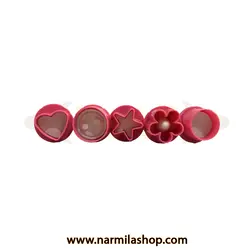 خرید کاتر فشاری طرح جور ریز در بهترین کیفیت و کمترین قیمت - لوازم قنادی نارمیلا