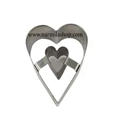 خرید کاتر دونات قلب در بهترین کیفیت و کمترین قیمت - لوازم قنادی نارمیلا