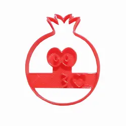 خرید کاتر پلاستیکی انار یلدا در بهترین کیفیت و کمترین قیمت - لوازم قنادی نارمیلا