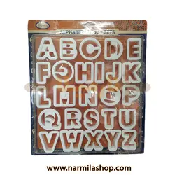 کاتر حروف کوکی با بهترین قیمت به صورت خرده و عمده