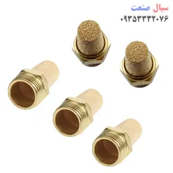 اگزوز کله قندی پنوماتیک سایز 1/2 اینچ 5 عددی