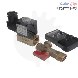 شیر برقی تایمردار تخلیه اتوماتیک کمپرسور سایز 1/2