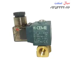 شیر برقی شم مدل 6612vv30sbc2 سایز 1/4 ولتاژ 24&amp;220