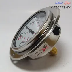 مانومتر روغنی (فشار سنج) FG سایز 1/4 اینچ