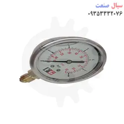 گیج فشار6 بار صفحه63میلیمتر