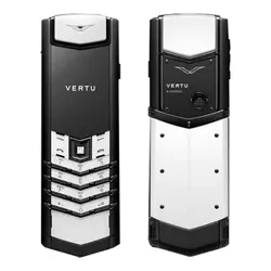 گوشی ورتو سیگنچر اس رنگ سفید و مشکی Vertu Signature S Design Black and White