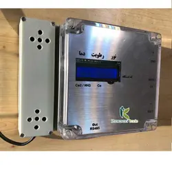 سنسور دما و رطوبت و منوکسید CO وآمونیاک NH3 پیامکی با خروجی رله و پیامک در لحظه خطر با تماس