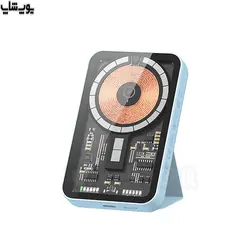 پاوربانک بی سیم مغناطیسی 5000 میلی آمپر ساعت رسی مدل RPB-W07 - یوپ شاپ