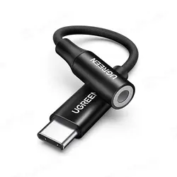 مبدل تایپ C به جک 3.5 میلی متری یوگرین مدل AV142 - یوپ شاپ