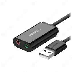 کارت تبدیل صدا به USB 2.0 یوگرین US205 - یوپ شاپ