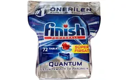 قرص ماشین ظرفشویی فینیش مدل Finish Quantum بسته 72تایی