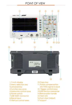 اسیلوسکوپ ویکتور مدل VICTOR 1100S