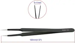 پنس سرصاف tweezers - ایلکوشاپ