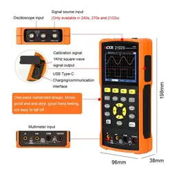 اسیلوسکوپ دستی ویکتور مدل VICTOR 2102S - ایلکوشاپ