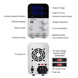 منبع تغذیه WANPTEK مدل GPS3010D - ایلکوشاپ