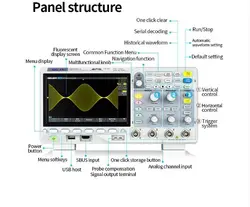 اسیلوسکوپ 2 کانال Siglent مدل SDS1202X-C - ایلکوشاپ