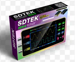 اسیلوسکوپ پرتابل 2 کانال 2 مگاهرتز SDTEK با فانکشن ژنراتور داخلی مدل DSO918 - ایلکوشاپ