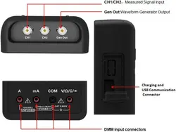 اسیلوسکوپ پرتابل 2C72 هانتک 70 مگاهرتز  2 کانال با نرخ نمونه برداری 250MSa/s (در حد نو)) - ایلکوشاپ