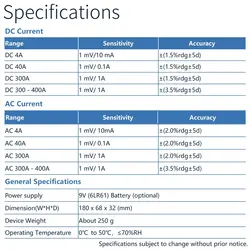پراب کلمپی جریان اسیلوسکوپ OWON مدل CP024 - ایلکوشاپ