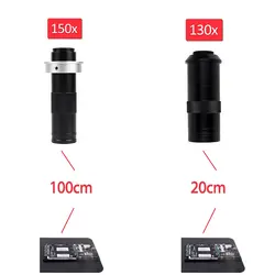 لوپ دیجیتال 150X YIZHAN با دوربین 13MP و درگاه VGA و HDMI - ایلکوشاپ