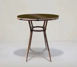 ناهار خوری دو نفره فرانسوی قهوه ای