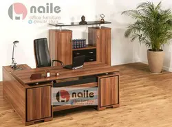 میز اداری طرح شاهین با ال | نایل