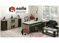 میز اداری طرح لیندا u با ال | نایل