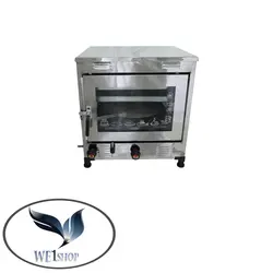 تنور گازی مبتکر تمام استیل 2 سینی TG-121 - وی وان شاپ